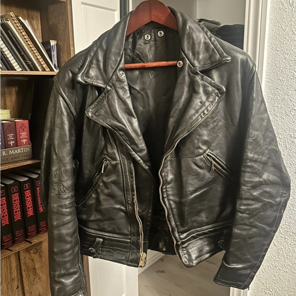 Vintage (1950s) CHP Horsehide Leather Jacket